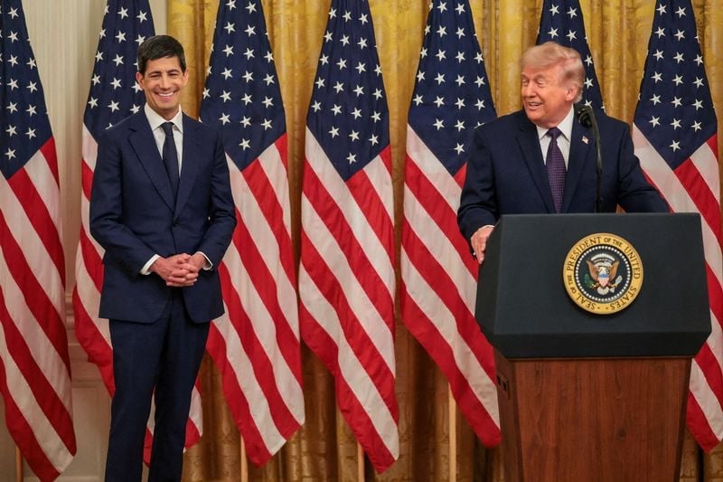 Trump: chiamate riservate con l'ex presidente della Fed Warsh