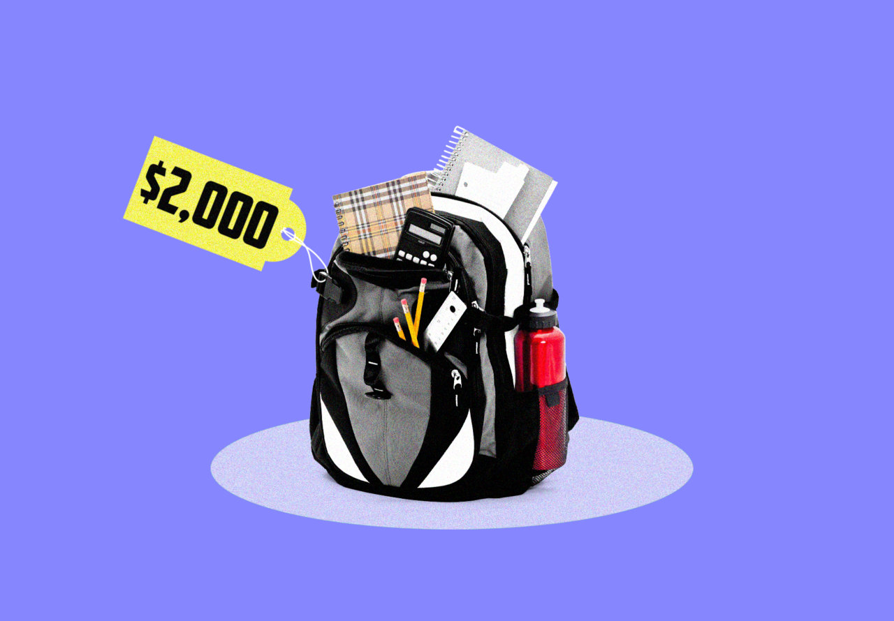 Inflazione, genitori spendono $2.000 per materiale scolastico