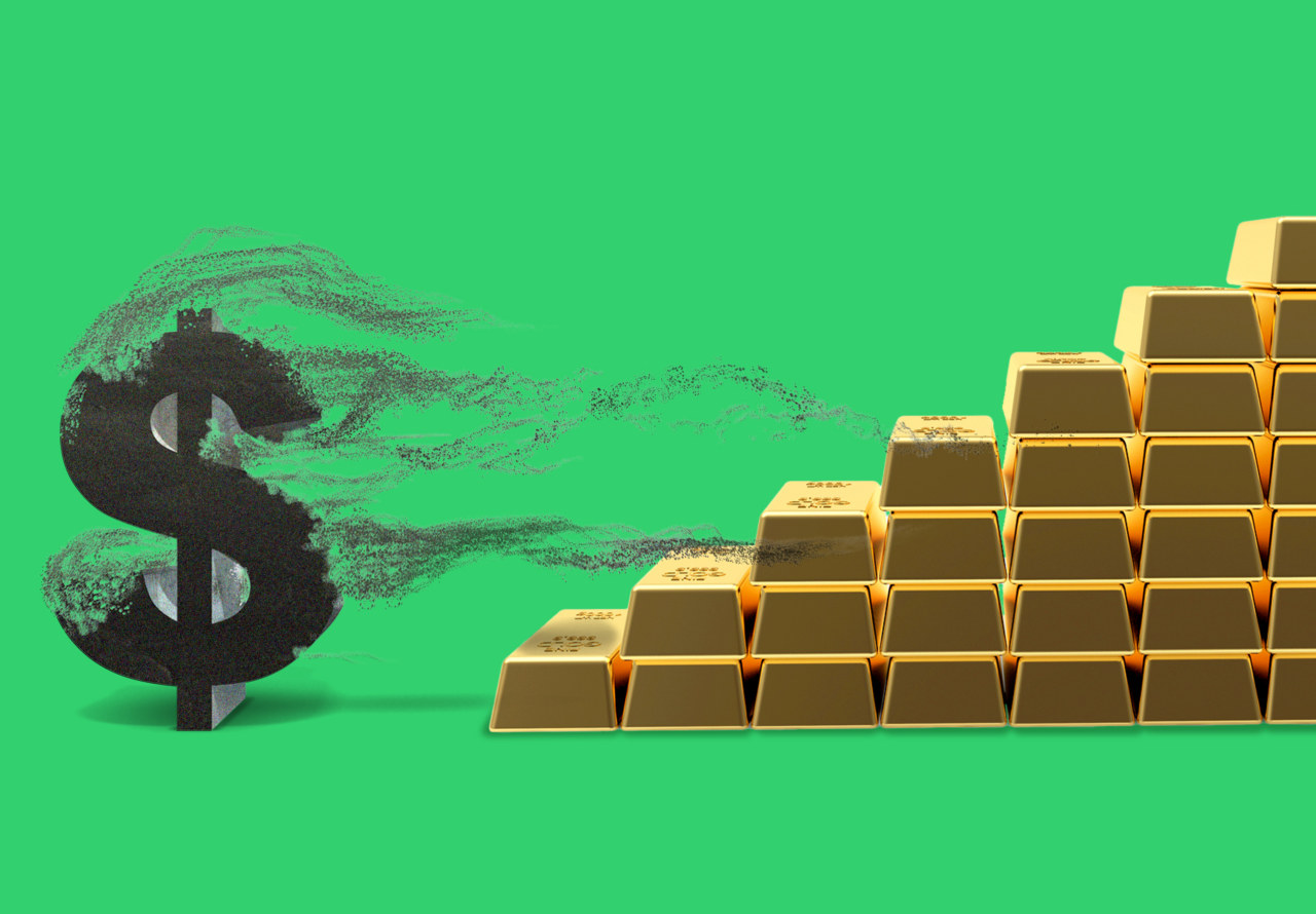 Oro: come investire mentre il dollaro arretra